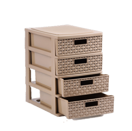 Rattan Drawer (4 layers)