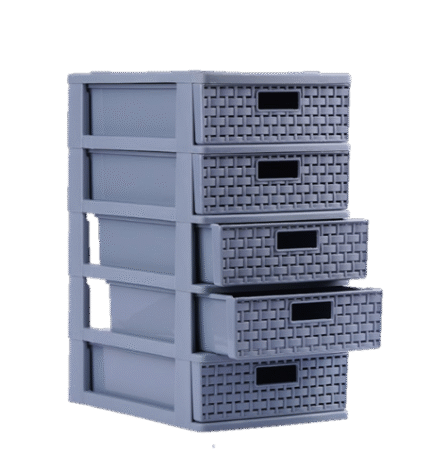 Rattan Drawer (5 layers)