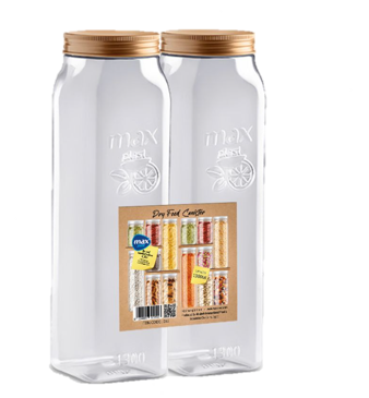 Top Jar - Set of 2 (1300ml*2)