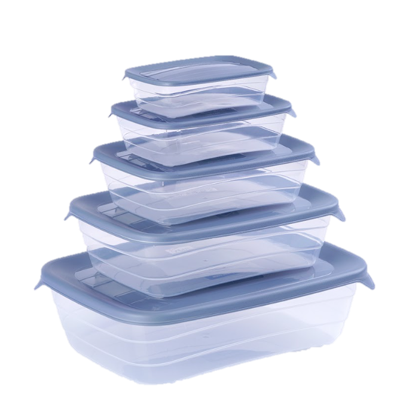 Rectangular food container ( Set of 5 )