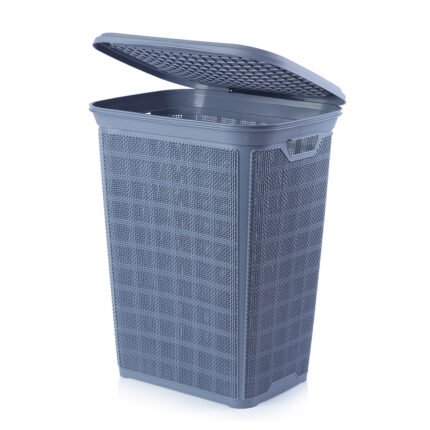 Jute Laundry Basket  (2x6 stacked & packed in 2  polybags)